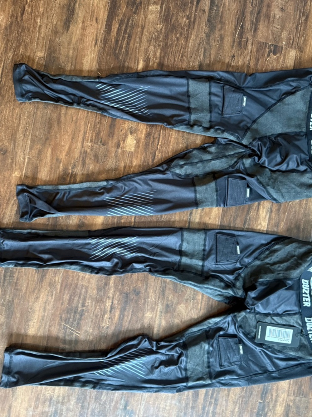 Black Kids' Performance Leggings